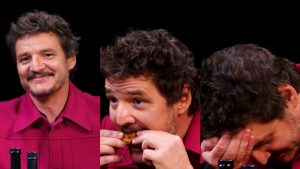 VIDEO| Pedro Pascal pone a prueba su tolerancia al picante en entrevista: "¿Aún tengo lengua?"