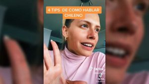 VIDEO| Española enseña a imitar a los chilenos: “Tip número uno: La palabra ‘po’"