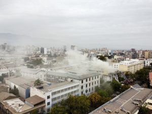 VIDEO| Emergencia por incendio en las dependencias del Liceo de Aplicación