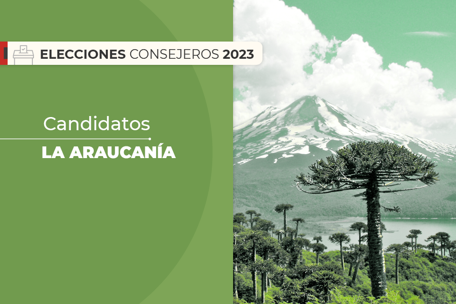 La Araucanía: Quiénes son los candidatos al Consejo Constitucional en la región