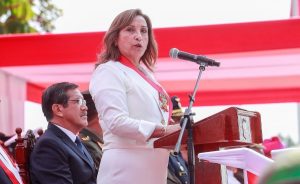 Presidenta Boluarte responsabilizó a migrantes de la criminalidad en Perú