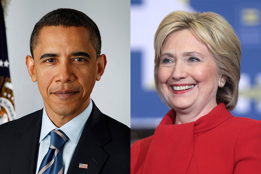 Barack Obama y Hillary Clinton se vuelcan desde Twitter a apoyar reelección de Biden