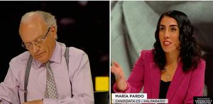 VIDEO| “No hay que confundir a la gente”: Candidata constitucional María Pardo encara a Mosciatti
