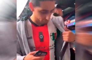 VIDEO| Repudiable: Hincha de Palestino es discriminado y desalojado del estadio del PSG