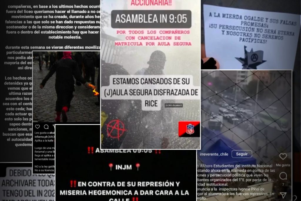 “Vamos por ustedes”: Municipalidad de Santiago se querella por amenazas a rectores de liceos emblemáticos