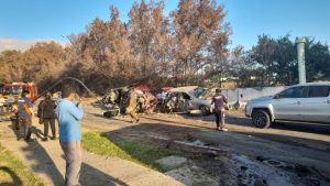 VIDEO| Así fue el horrible accidente del camión sin frenos en Peñalolén que arrasó con 12 autos