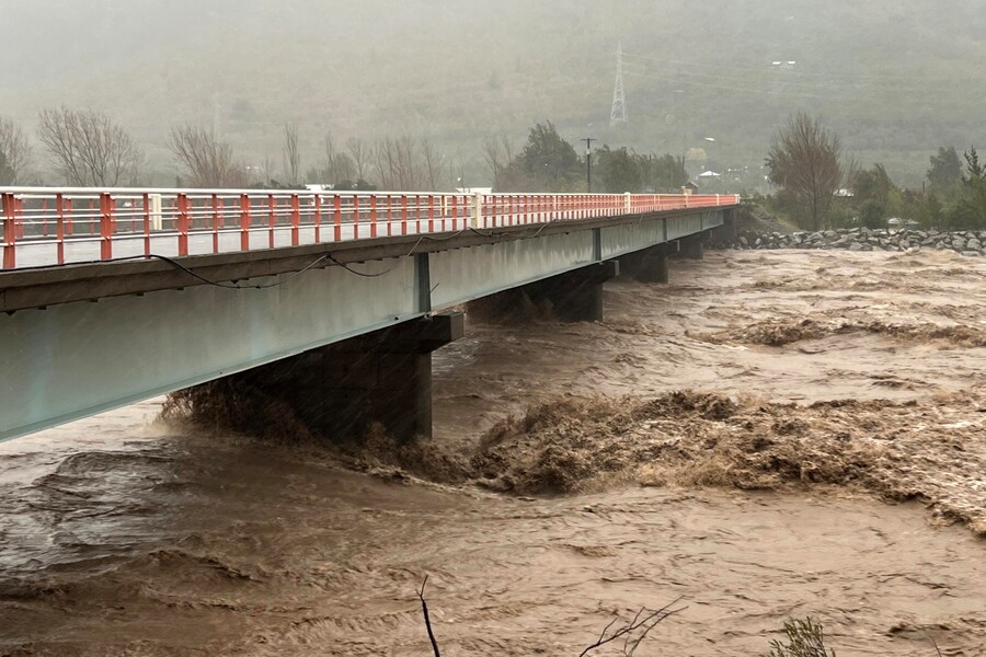 Lluvias nunca antes vistas: Cifran en casi 600 milímetros de agua caída en Termas de Chillán