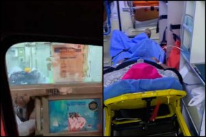 VIDEO| Peajista no deja pasar a ambulancia: No cree que iba en emergencia pese a llevar paciente