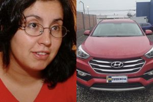 Detienen a Gemita Bueno por conducir auto robado con patente falsificada en Villarica