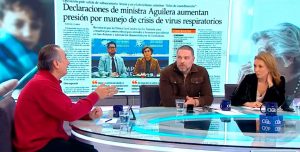VIDEO| “Si quieres pegarle al gobierno…”: Neme y doctor Artaza protagonizan tenso momento