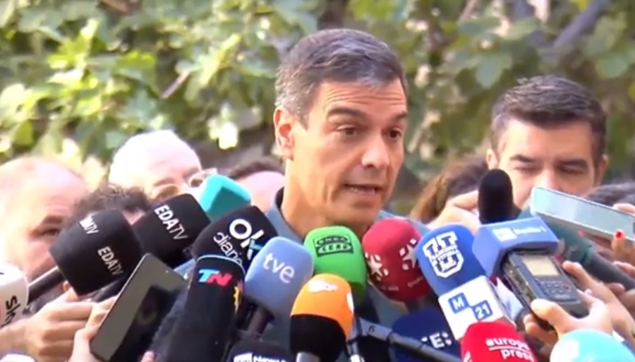 Sánchez pidió una participación electoral «histórica» para «un gobierno fuerte» en España
