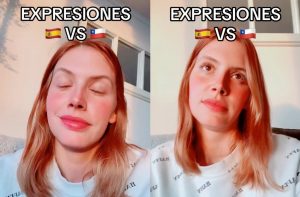 VIDEO| Influencer compara expresiones típicas chilenas con las españolas y se viraliza