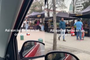 VIDEO| Registro en Las Condes se hizo viral porque “nadie grita casera y no venden tomates”