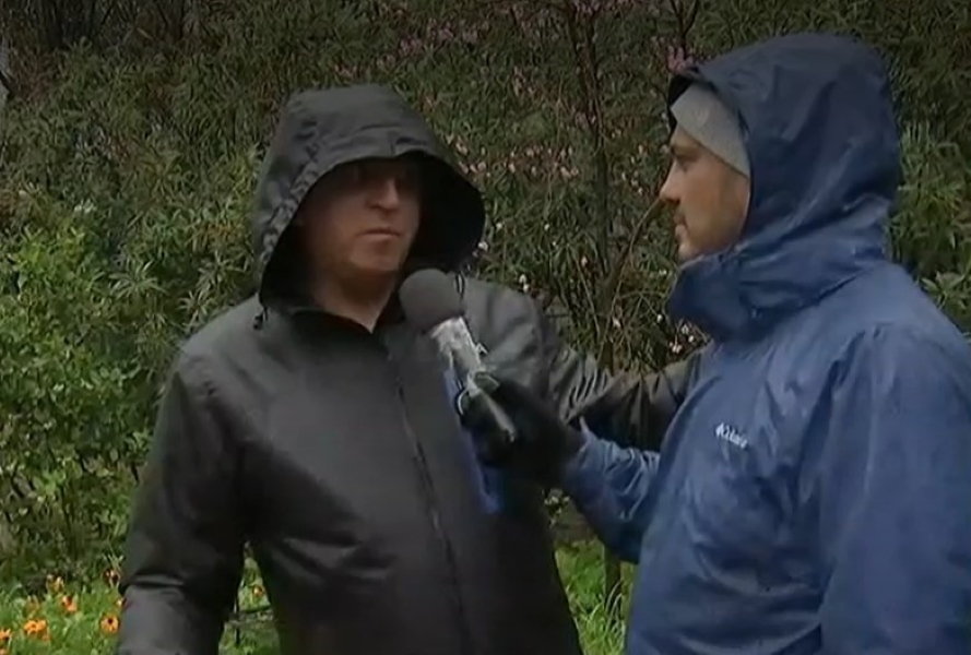 Iván Torres quedó atrapado en su casa en medio de la lluvia: «No hay forma de salir»