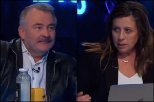 VIDEO| Teresa Marinovic se retira indignada de set de TV: Pepe Auth la trató de extremista