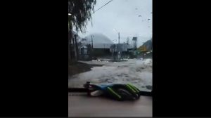 VIDEO| San José de Maipo enfrenta bajada de abundante agua producto de intensas lluvias