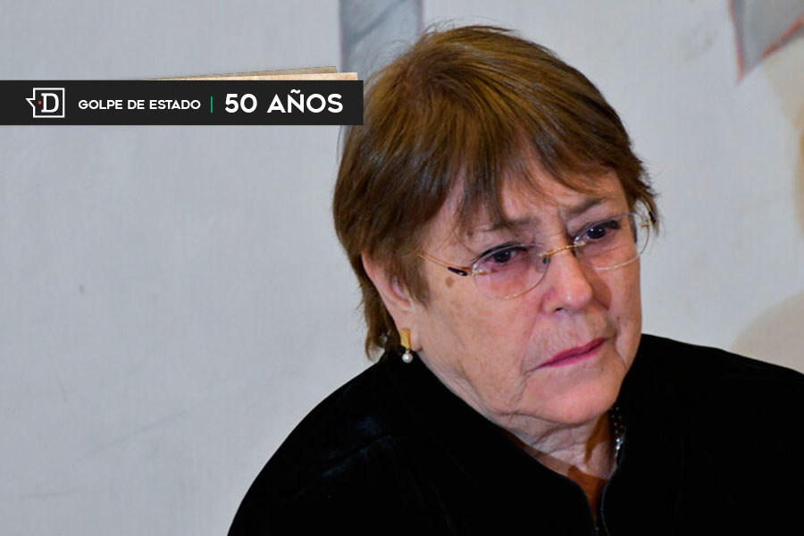 Bachelet emplaza a la derecha a 50 años del Golpe: “Partidos no han estado a la altura»