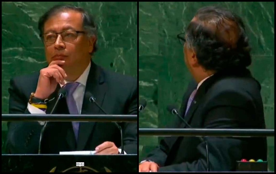 VIDEO| Petro e incómodo momento en Asamblea ONU: Nadie quiso escuchar su discurso