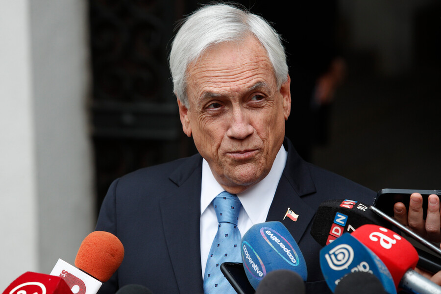 Sebastián Piñera: Estallido social fue un «Golpe de Estado no tradicional»