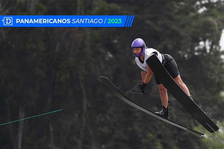 Más medallas para Chile en Santiago 2023: Agustina Varas gana plata en esquí náutico