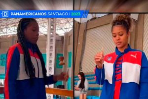 VIDEO| El hilarante desafío de Santiago 2023: Atletas cubanas intentan jugar emboque