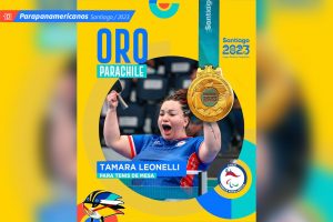 Cuarto oro para Chile: Tamara Leonelli logra medalla en tenis de mesa