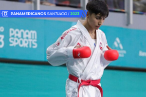 Karateca Enrique Villalón suma otro oro para Chile en los Juegos de Santiago 2023