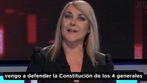 VIDEO| Pamela Jiles en Sin Filtros: "Vengo a defender la Constitución de los 4 generales"