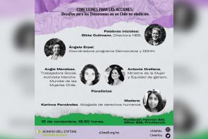 EN VIVO| Conversatorio "Conexiones para las acciones: Desafíos para feminismos en Chile"