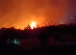 VIDEO| Gran incendio forestal en La Estrella provoca Alerta Roja y evacuación de población