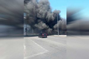 VIDEO| Emergencia en autopista General Velásquez: Un muerto tras choque y gran incendio