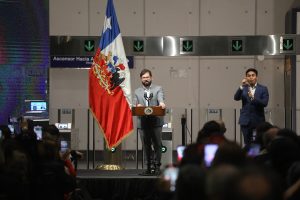 Boric inauguró Metro a San Bernardo: "Rol de gobierno es mejorar calidad de vida de su pueblo"