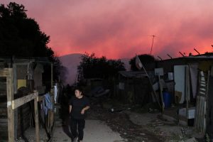 Limache: Ante amenazante incendio forestal ordenan evacuación de Las Mellizas