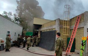 Confirman muerte de tercer trabajador tras incendio en Escuela de Formación de Carabineros