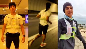 VIDEO| Joven se hace viral tras trotar 100 kms de Santiago a Algarrobo: "No podía caminar"