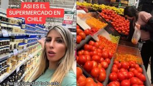 VIDEO| Argentina y su emoción al recorrer supermercado en Chile: "Te crees que estás en Disney"