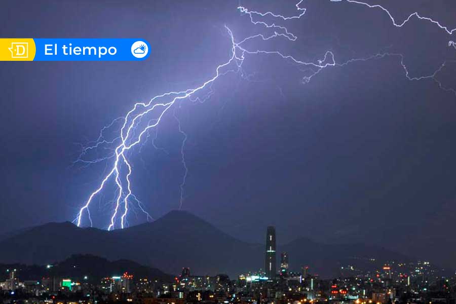 Posibles tormentas eléctricas en Santiago: Senapred decreta alerta en 10 comunas