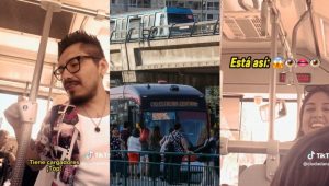 VIDEO| Peruanos alucinan con las micros y el Metro de Santiago: "Es impresionante"