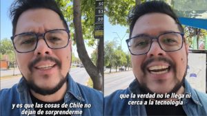 VIDEO| Venezolano envía mensaje a chilenos: "No están tan mal como piensan"