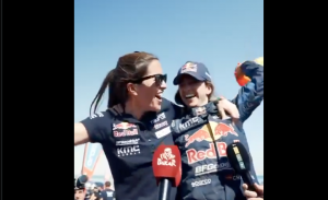 Cristina Gutiérrez, segunda mujer en ganar un Dakar: "He cumplido mi sueño de bebé"