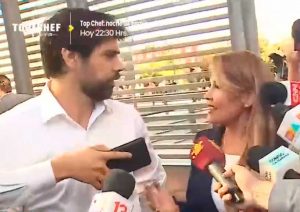 VIDEO| Momento insólito: Cathy Barriga se enoja con Joaquín Lavín Jr. y discute en vivo por TV