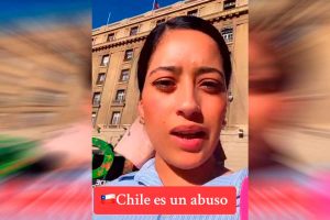 VIDEO| “Chile es un abuso”: Mujer colombiana se enoja por descuentos de días no trabajados