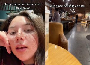 VIDEO| Joven se sorprende tras visitar cafetería en Las Condes: "¿Qué clase de Chile es este?"