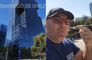 VIDEO| Mexicano se asombra con Santiago y lo compara con EEUU: "Estoy en gringolandia"