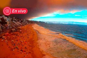 EN VIVO| Impacto por nube de humo del incendio que cubre Viña del Mar y Valparaíso