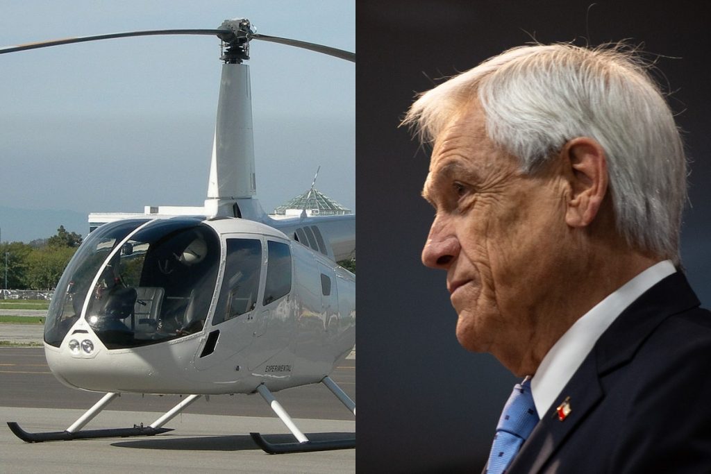 Historias de Piñera en helicópteros: Certificado, sobrevuelo a La Moneda y panne por bencina