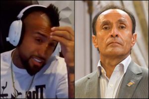 VIDEO| Arturo Vidal le dice “ministro cahuín” a Jaime Pizarro: Es padre de su compañero