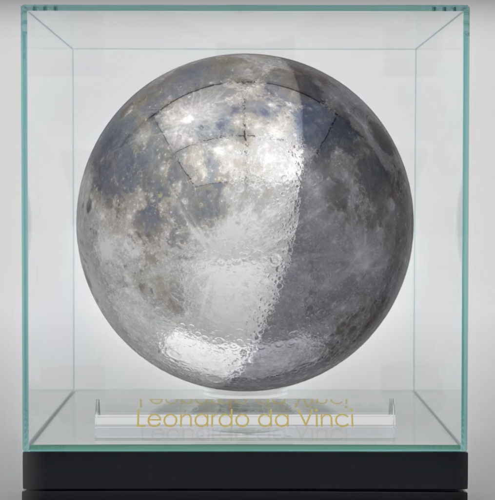 Odiseo aluniza tras 50 años con obras de Koons para "primera galería" de arte lunar