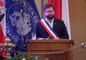VIDEO| Presidente Boric despide a Piñera: “Recordaron que fuimos adversarios, pero hubo respeto”
