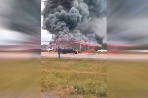 VIDEO| Emergencia en Punta Arenas: Evacúan viviendas por incendio tóxico en pesquera
